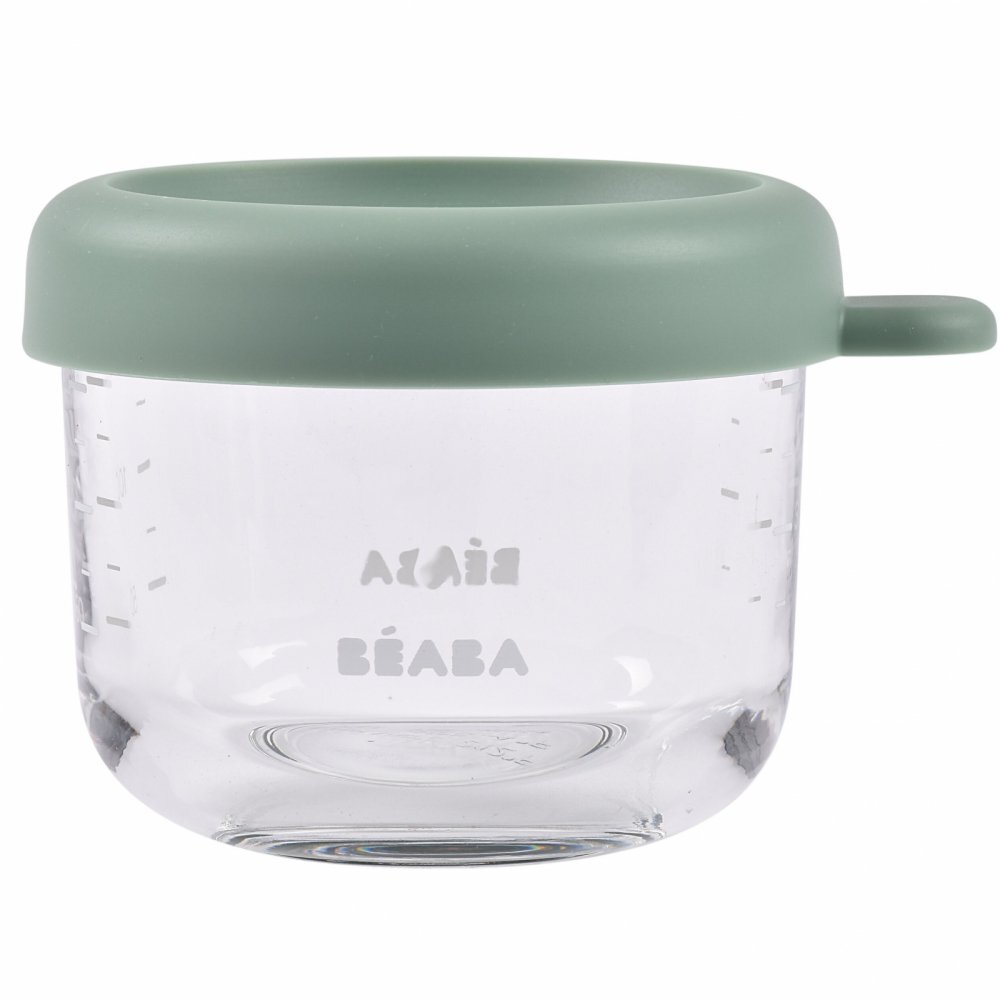 BEABA Recipient ermetic sticla 150 ml Sage Green