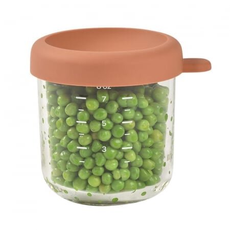 BEABA Recipient ermetic sticla 250 ml terracotta