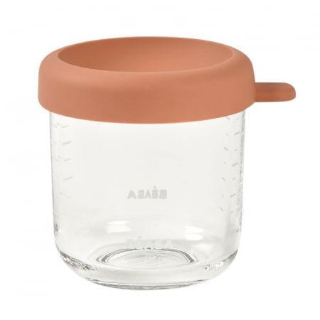 BEABA Recipient ermetic sticla 250 ml terracotta