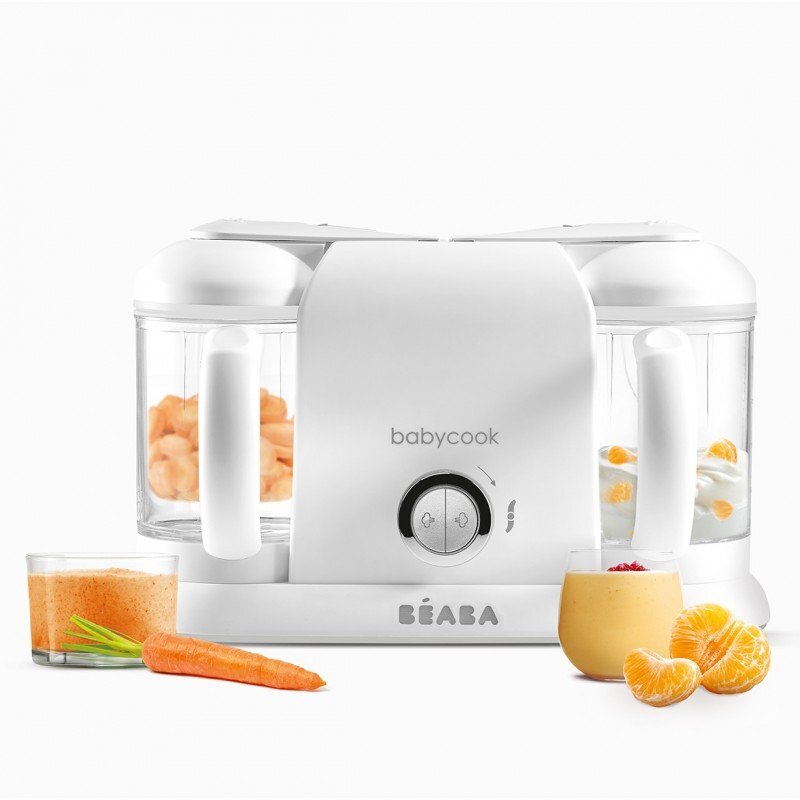 BEABA Robot Babycook Plus White Silver