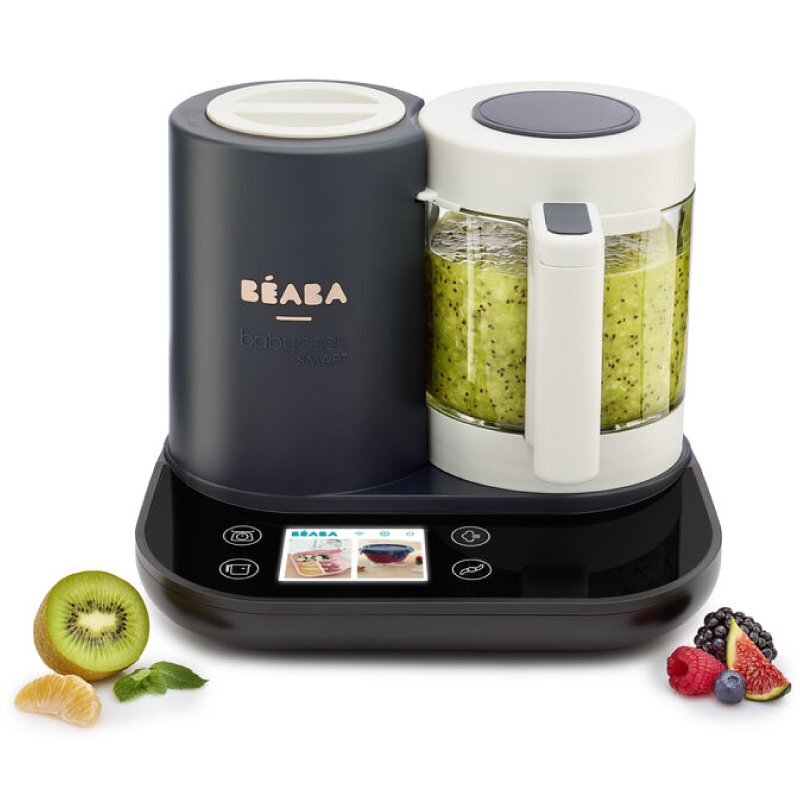 BEABA Robot Babycook Smart + Wi-Fi Charcoal Grey