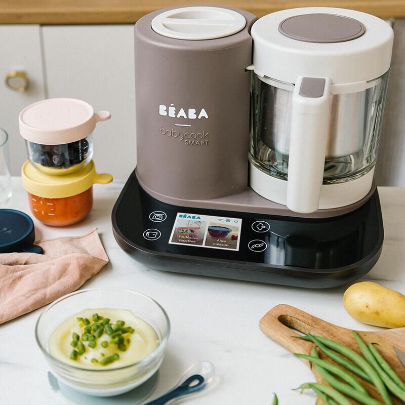BEABA Robot Babycook Smart + Wi-Fi Dove grey