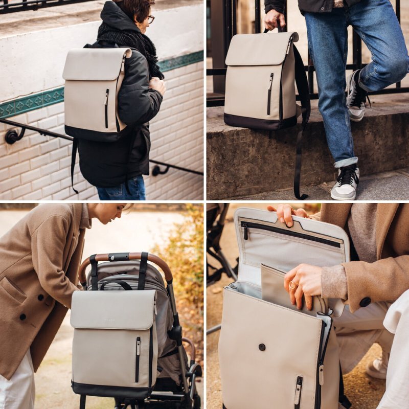 BEABA Rucsac de infasat Oslo clay