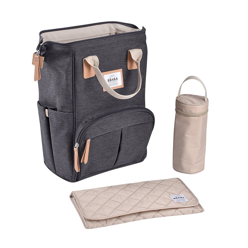 BEABA Rucsac de infasat Wellington Dark Heather Grey