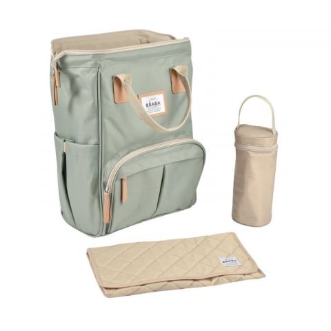 BEABA Rucsac de infasat Wellington Sage verde