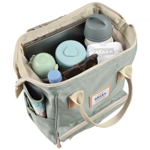 BEABA Rucsac de infasat Wellington Sage verde