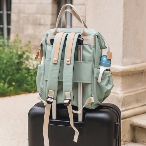 BEABA Rucsac de infasat Wellington Sage verde