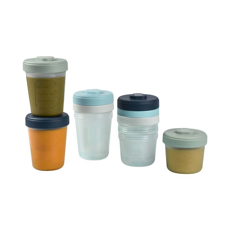 BEABA Set 8 recipiente hrana 4x150 4x250 ml