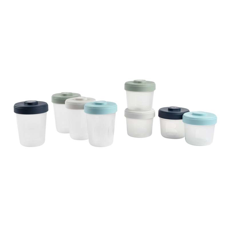 BEABA Set 8 recipiente hrana 4x150 4x250 ml