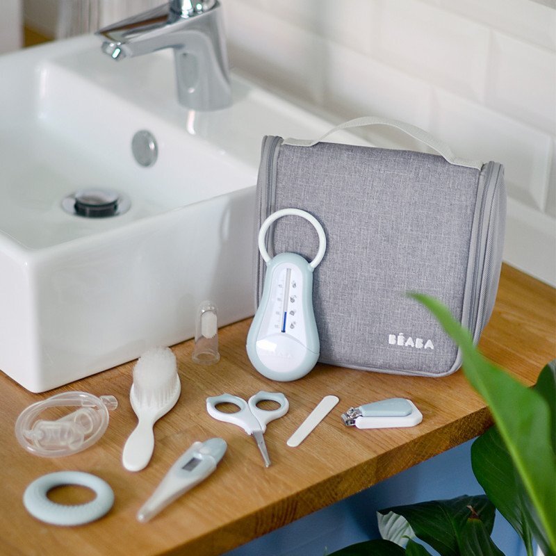 BEABA Set complet de ingrijire Grey blue