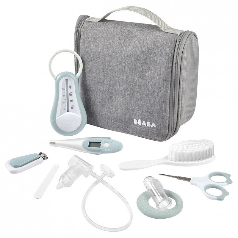 BEABA Set complet de ingrijire Grey blue