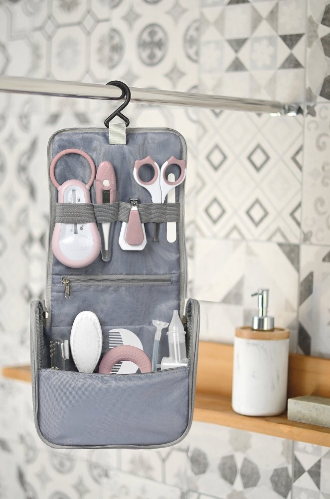 BEABA Set de ingrijire Old Pink cu 10 piese