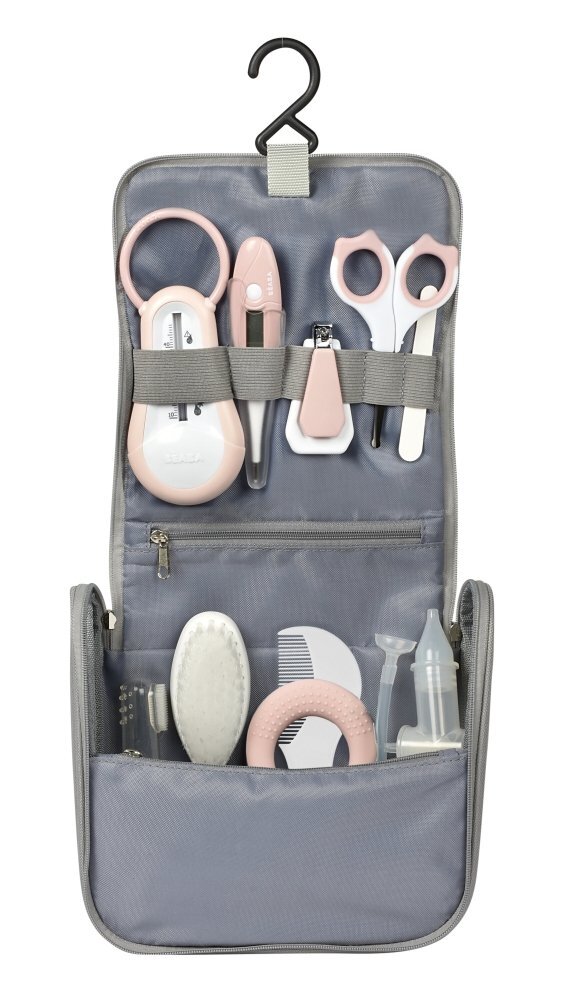 BEABA Set de ingrijire Old Pink cu 10 piese
