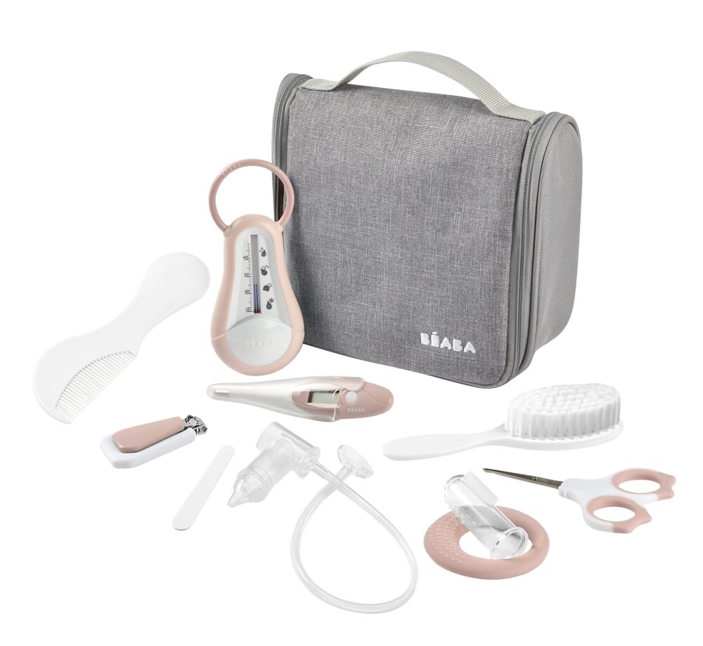 BEABA Set de ingrijire Old Pink cu 10 piese