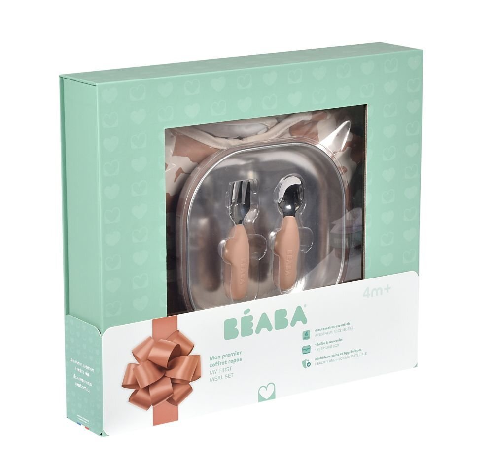 BEABA Set de masa cadou First Meal Savanah Bloom