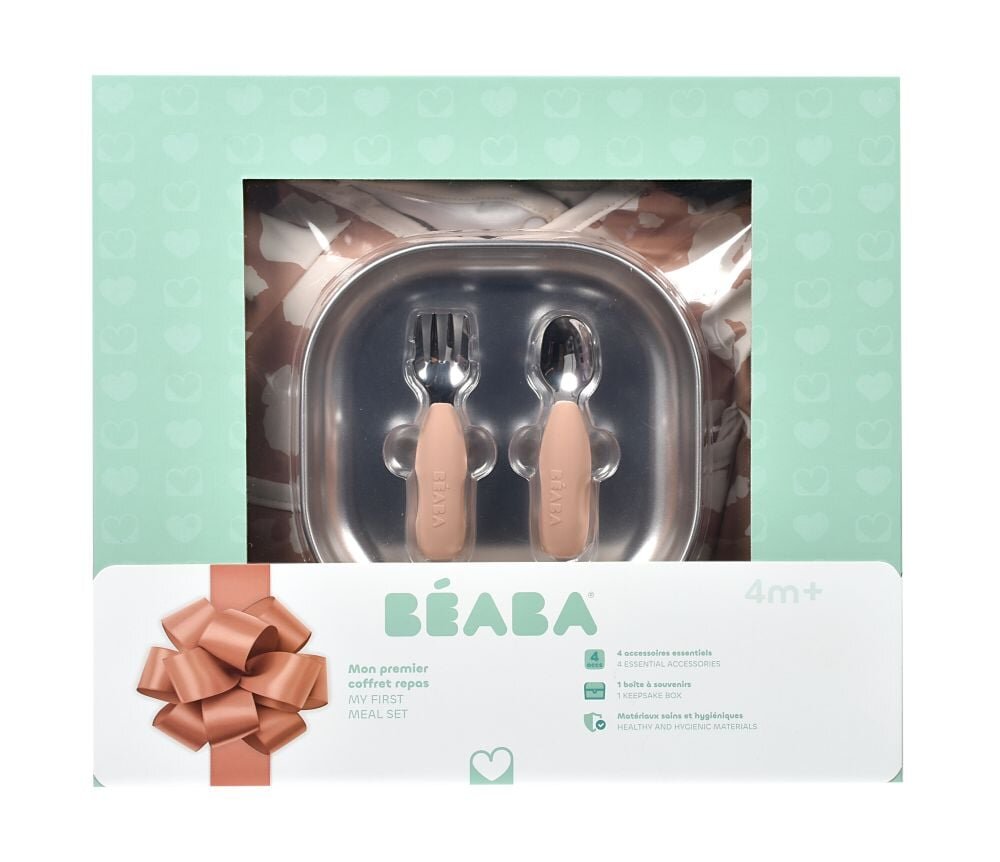 BEABA Set de masa cadou First Meal Savanah Bloom