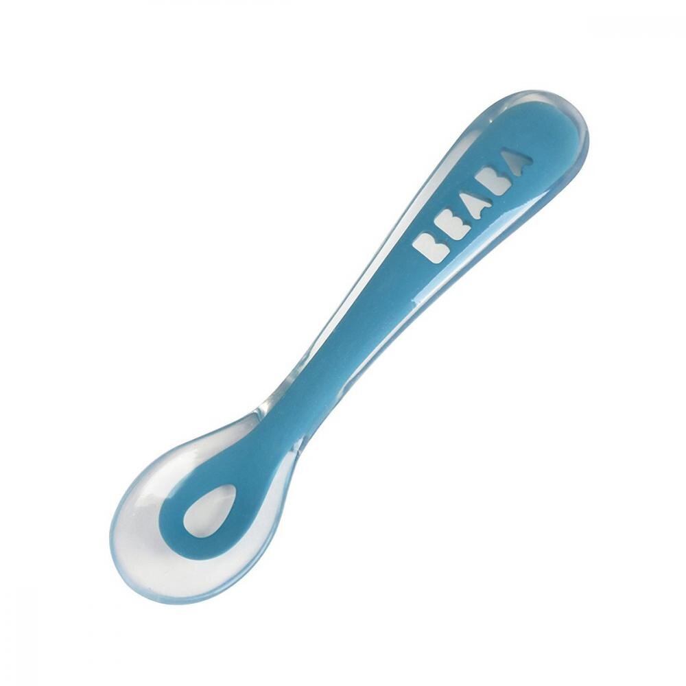 BEABA Set de masa silicon 4 piese bleu