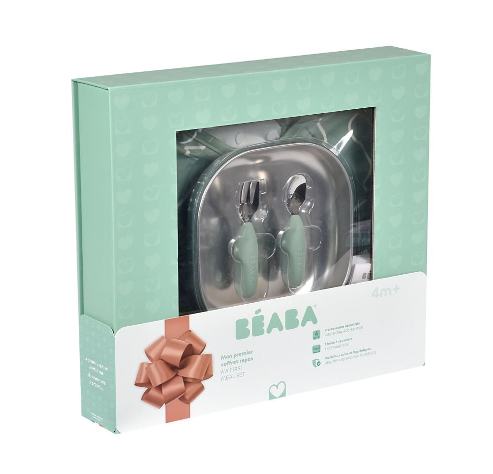 BEABA Set masa cadou First Meal Sage Green