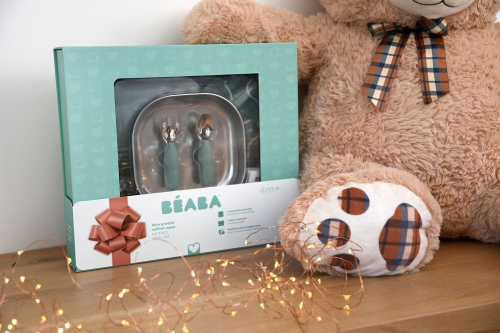 BEABA Set masa cadou First Meal Sage Green