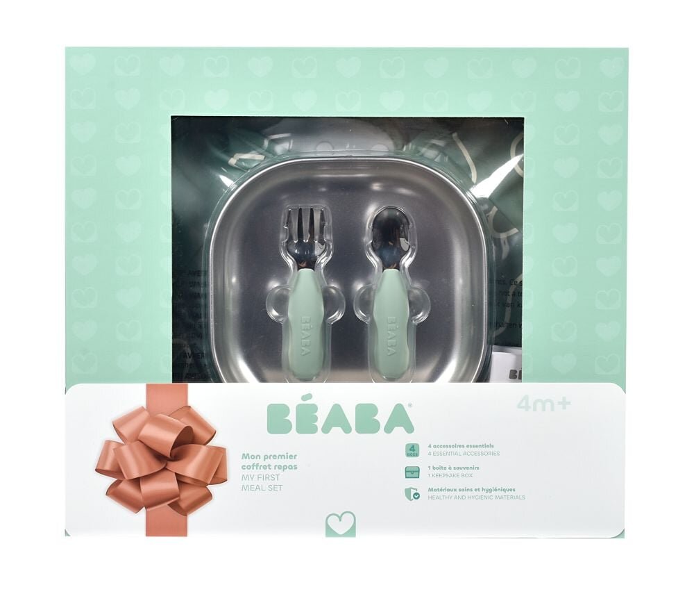 BEABA Set masa cadou First Meal Sage Green