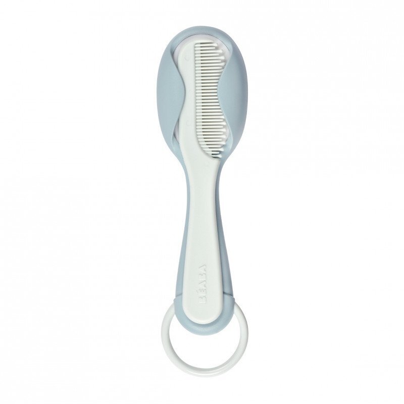 BEABA Set perie si pieptene Green Blue
