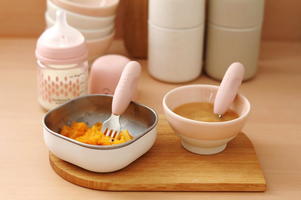 BEABA Set tacamuri inox Cotton Candy