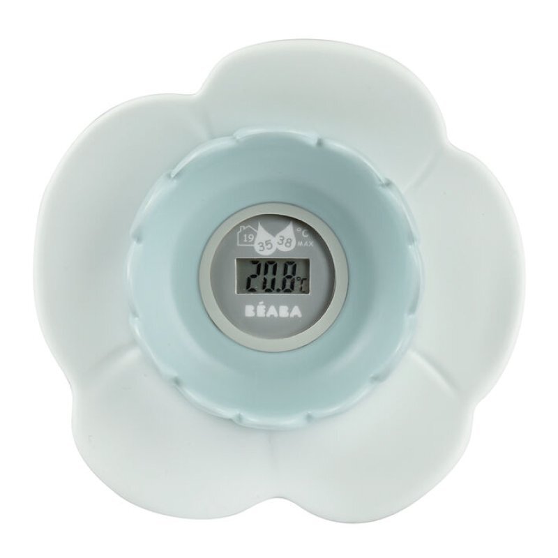 BEABA Termometru digital de camera si baie Lotus Green Blue
