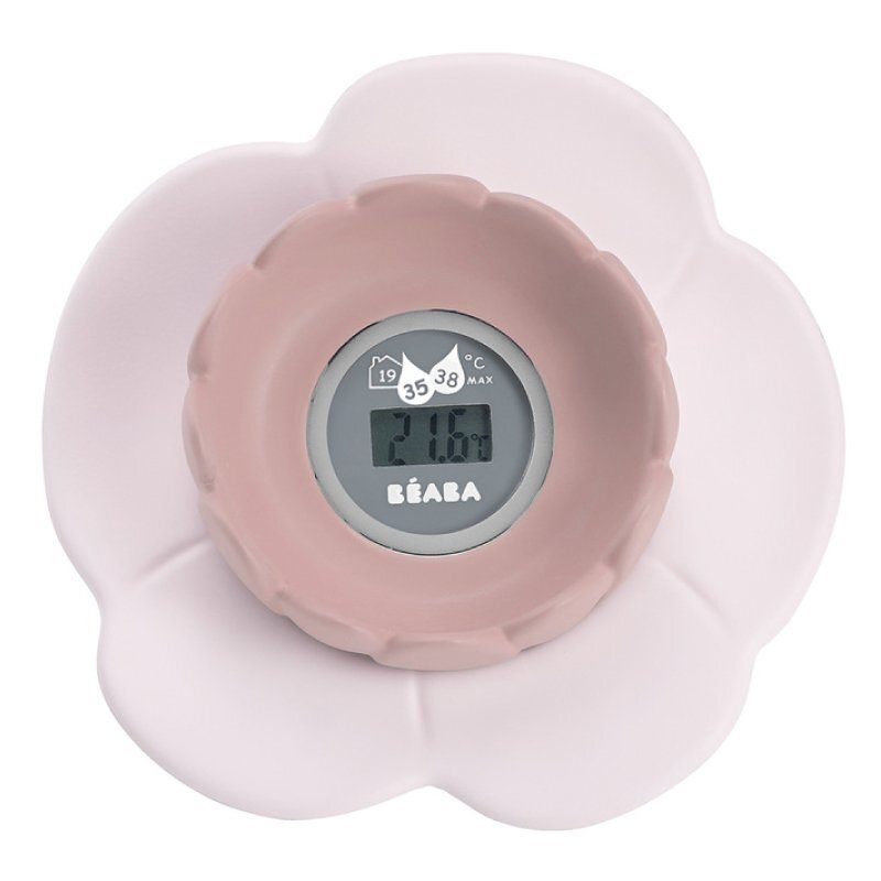 BEABA Termometru digital de camera si baie Lotus Old Pink
