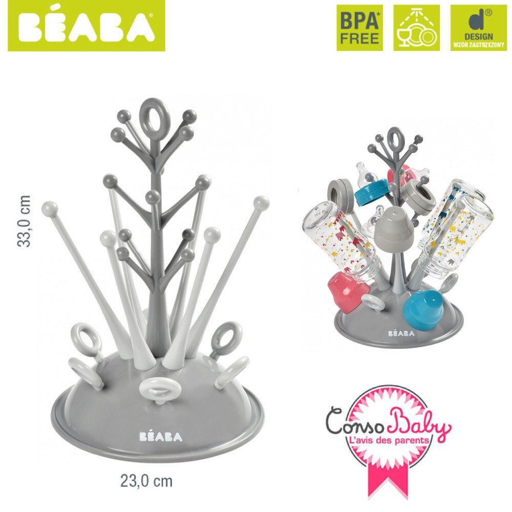 BEABA Uscator biberoane Gri