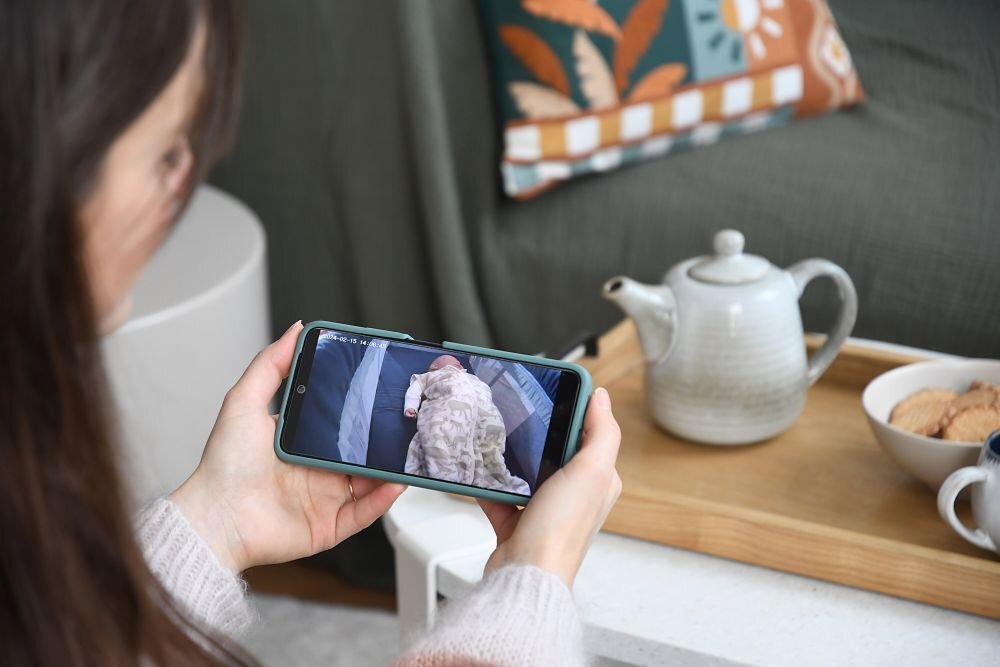 BEABA Video monitor digital + Wi-Fi Zen Connect Nomade white