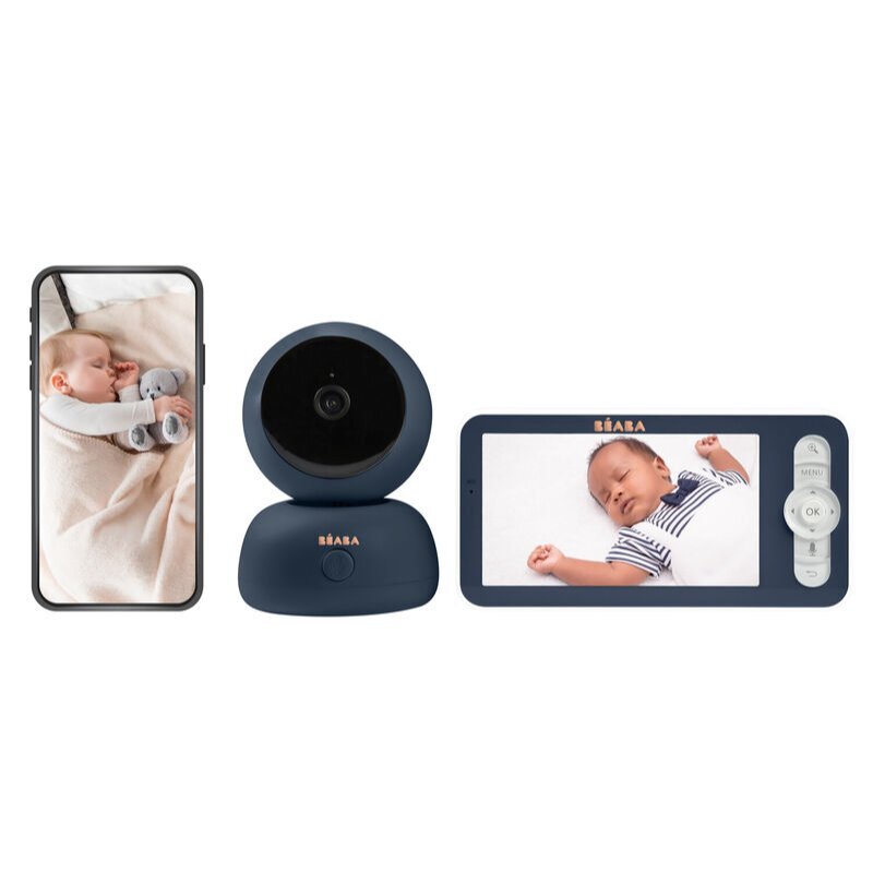 BEABA Video monitor digital + wi-fi Zen Premium night blue