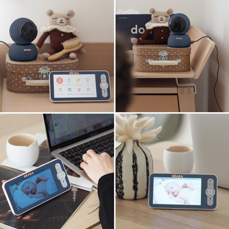 BEABA Video monitor digital + wi-fi Zen Premium night blue
