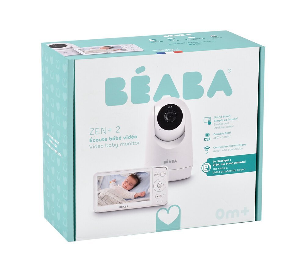 BEABA Video monitor digital ZEN+ 2 White