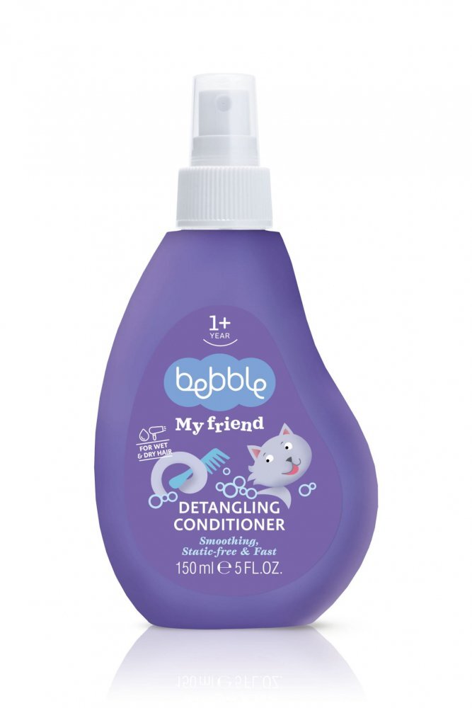 Bebble Balsam de descurcare par copii tip leave-in cu glicerina vegetala si panthenol cantitate 150 ml