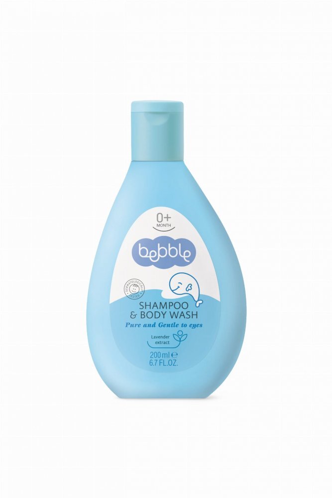 Bebble Gel de dus si sampon pentru copii Lavanda200 mlformula fara lacrimi