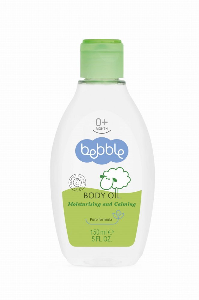 Bebble Ulei de masaj pentru copii cu musetel hidratant si calmant cantitate 150 ml