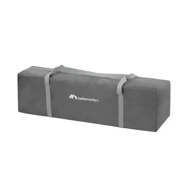 BEBE CONFORT Patut pentru copii Soft Dreams gray mist pliabil saltea si geanta de transport incluse