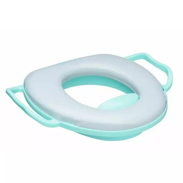 BEBE CONFORT Reductor de WC captusit cu manere blue 18-36L