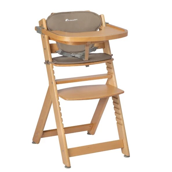 BEBE CONFORT Scaun de masa Bebeconfort Timba cu perna light wood