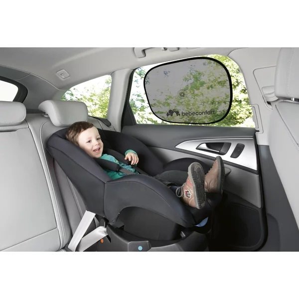 BEBE CONFORT Set 2 parasolare auto TwistNFix black