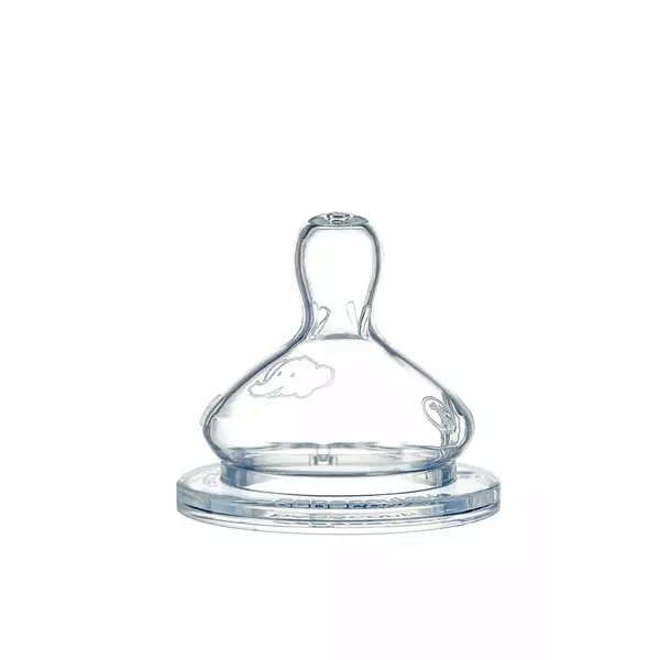 BEBE CONFORT Set 2 tetine silicon Emotion S0 0-6 luni