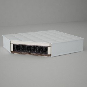 Bebe Royal Saltea Latex-Arcuri-Cocos 120x60x10 cm