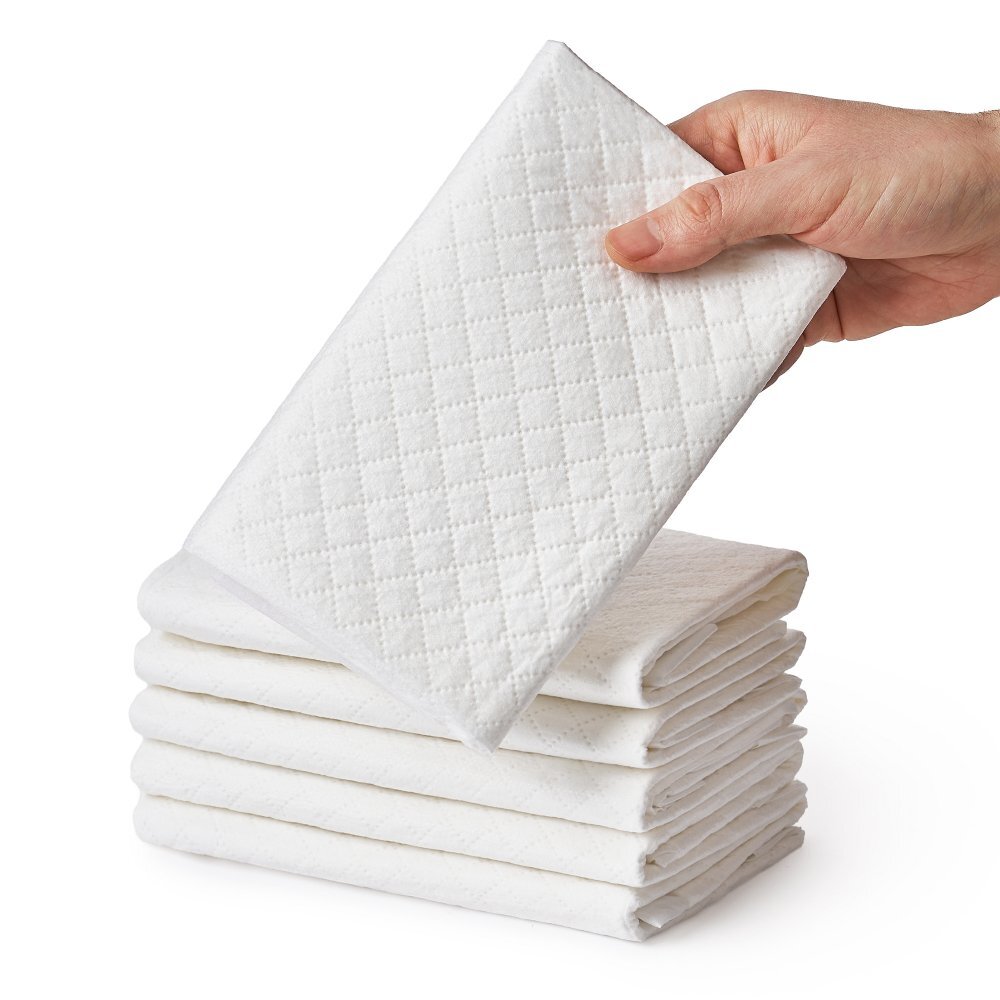 Bebe Royal Set 20 aleze Beberoyal Premium 60x40 cm impermeabile absorbtie 1050 ml fixare autoadeziva 6 straturi