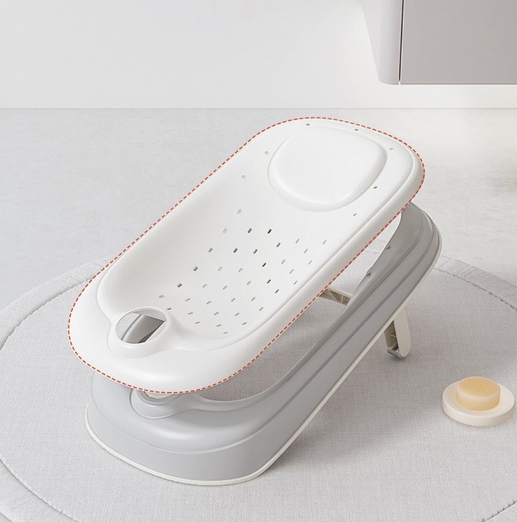 Bebe Royal Suport de baie pliabil Beberoyal Little Joy sustinere anatomica confort si siguranta pentru bebelus