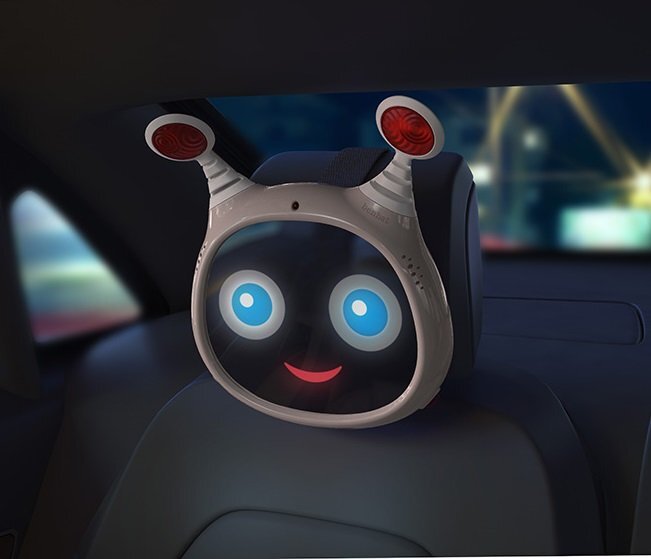 Benbat Oglinda muzicala auto pentru supraveghere copil Oly Beige