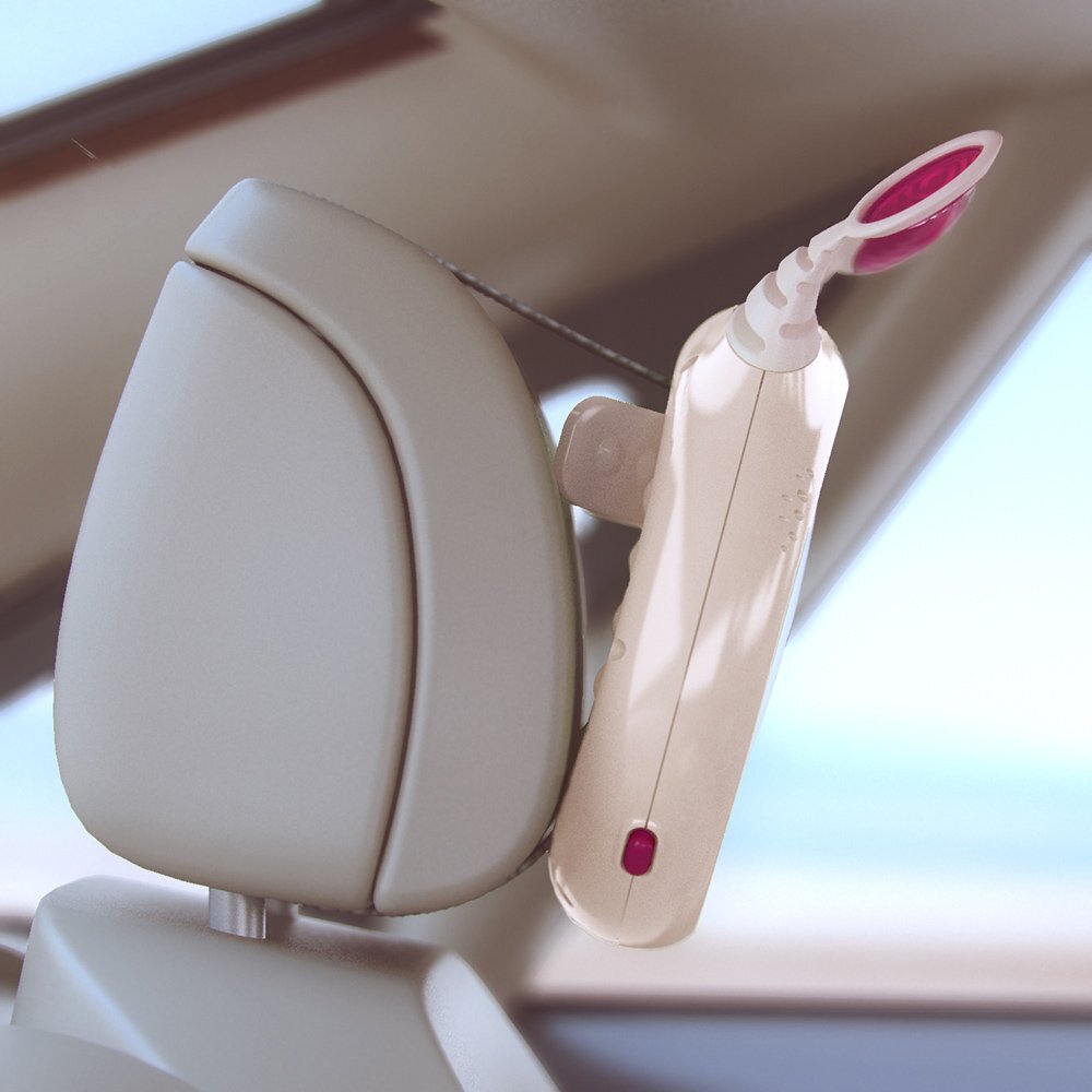 Benbat Oglinda muzicala auto pentru supraveghere copil Oly Beige