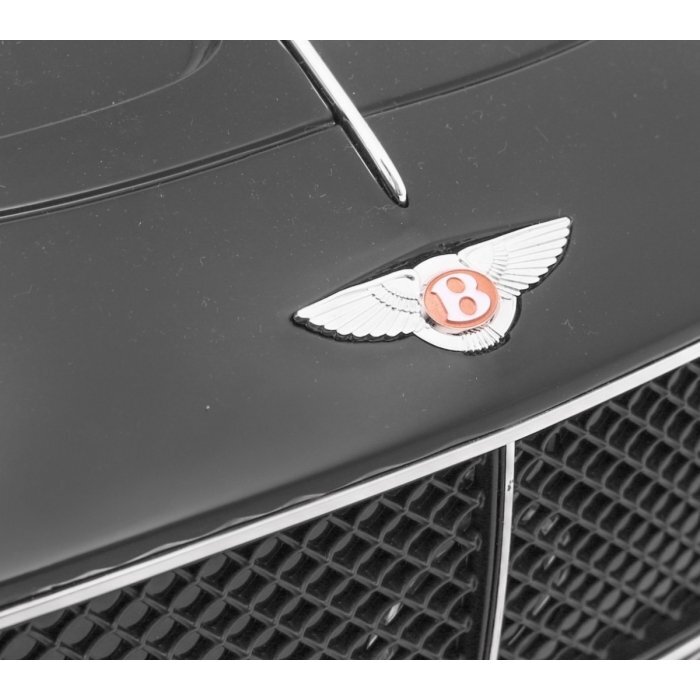 Bentley Masinuta electrica pentru copii EXP 12 negru 70w cu telecomanda deschidere usi lumini scaun piele si roti din spuma Eva