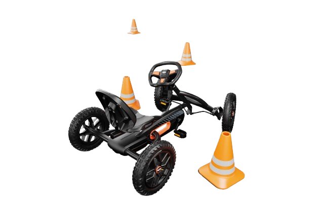 BERG TOYS Kart pentru copii Berg Buddy Cross Black 3-8 ani