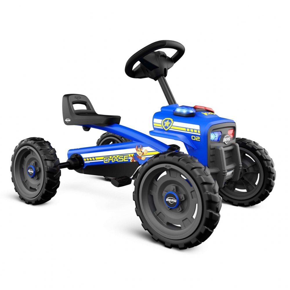 BERG TOYS Kart pentru copii Berg Buzzy Paw Patrol Chase 2-5 ani scaun si ghidon ajustabil volan cu soundbox