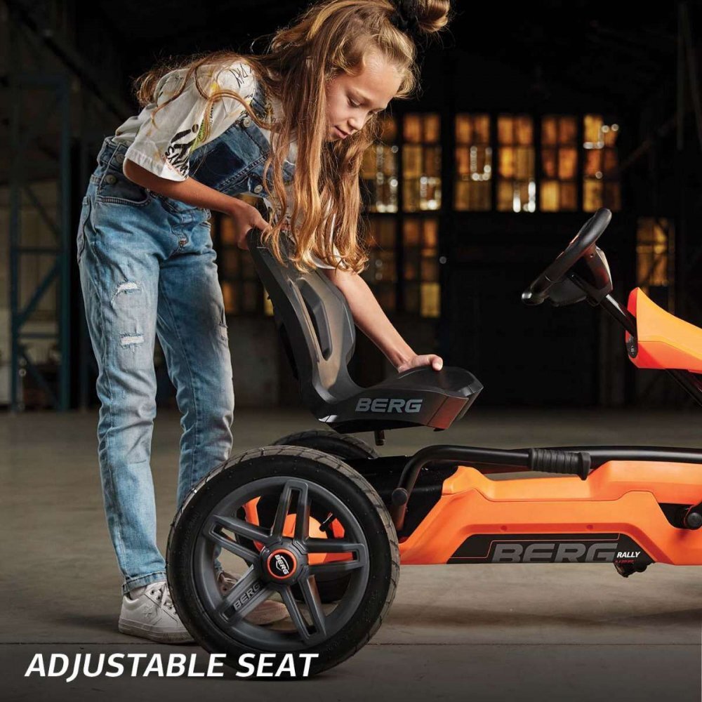 BERG TOYS Kart pentru copii Berg Rally NRG Orange 4-12 ani